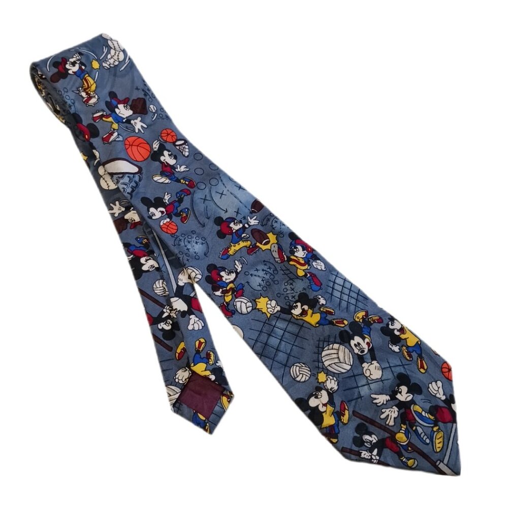 Balancine Inc Mickey Unlimited Sports Mens Necktie Mickey Mouse Disney 4 inch